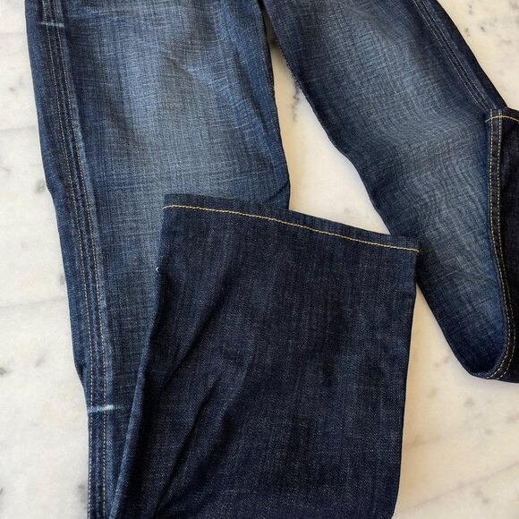 Hudson Flare Denim with Back Flap Pockets in Elm - Picture 5 of 12